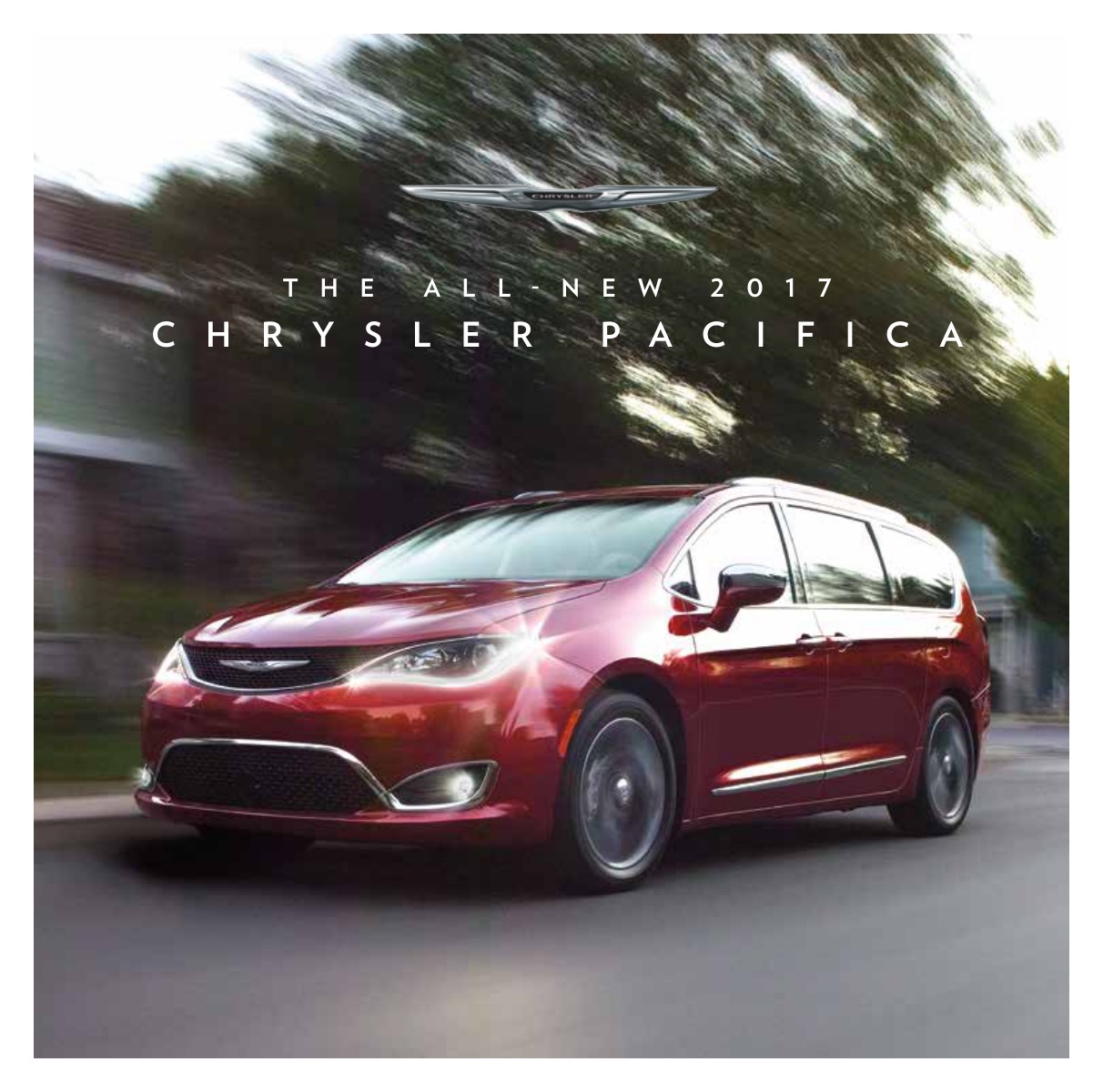 2017 Chrysler Pacifica Brochure Page 1